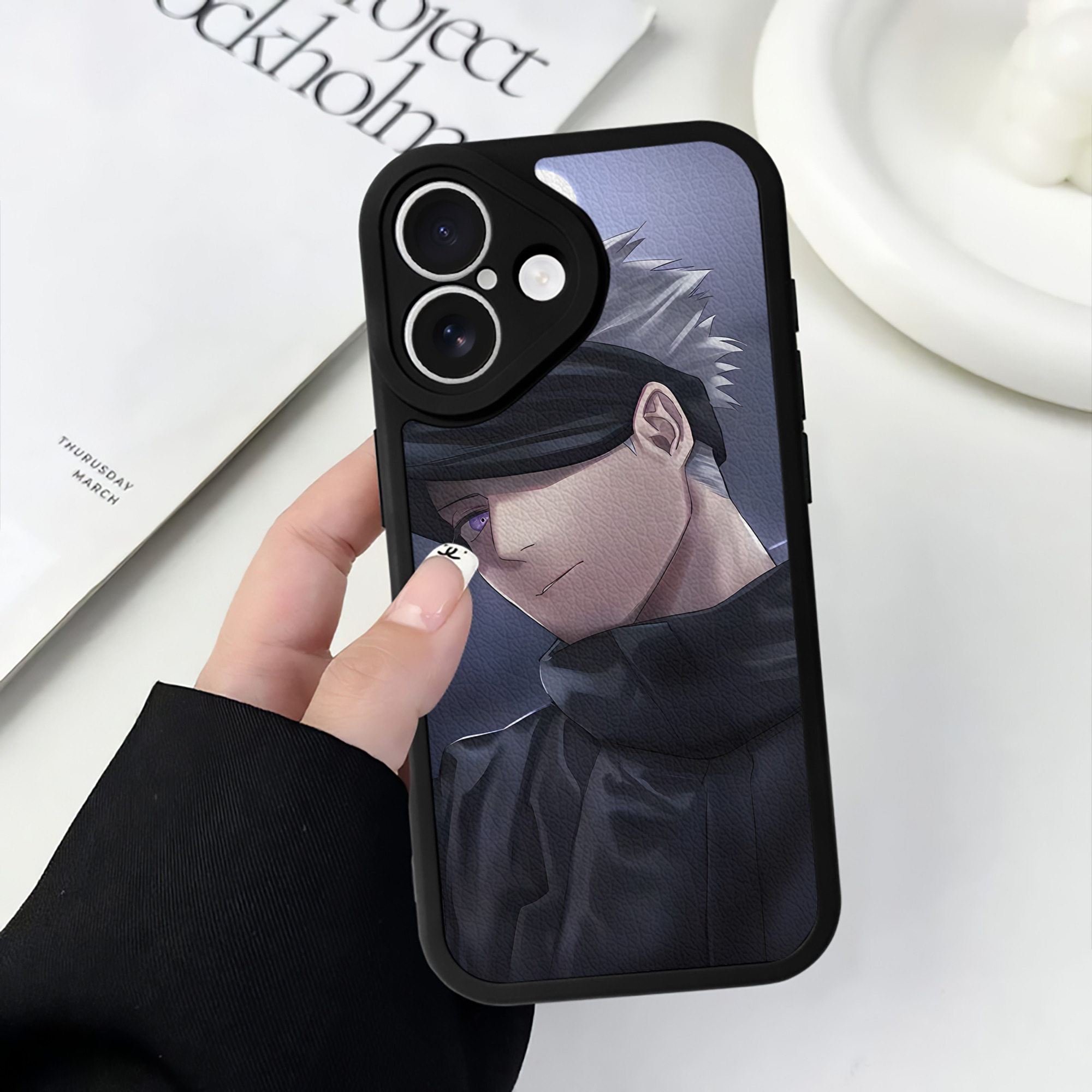（画像用） SPY×FAMILY间谍家家酒 【iPhone 16シリーズ対応】シリコンスマホケース（レザー調） 材質：シリコン